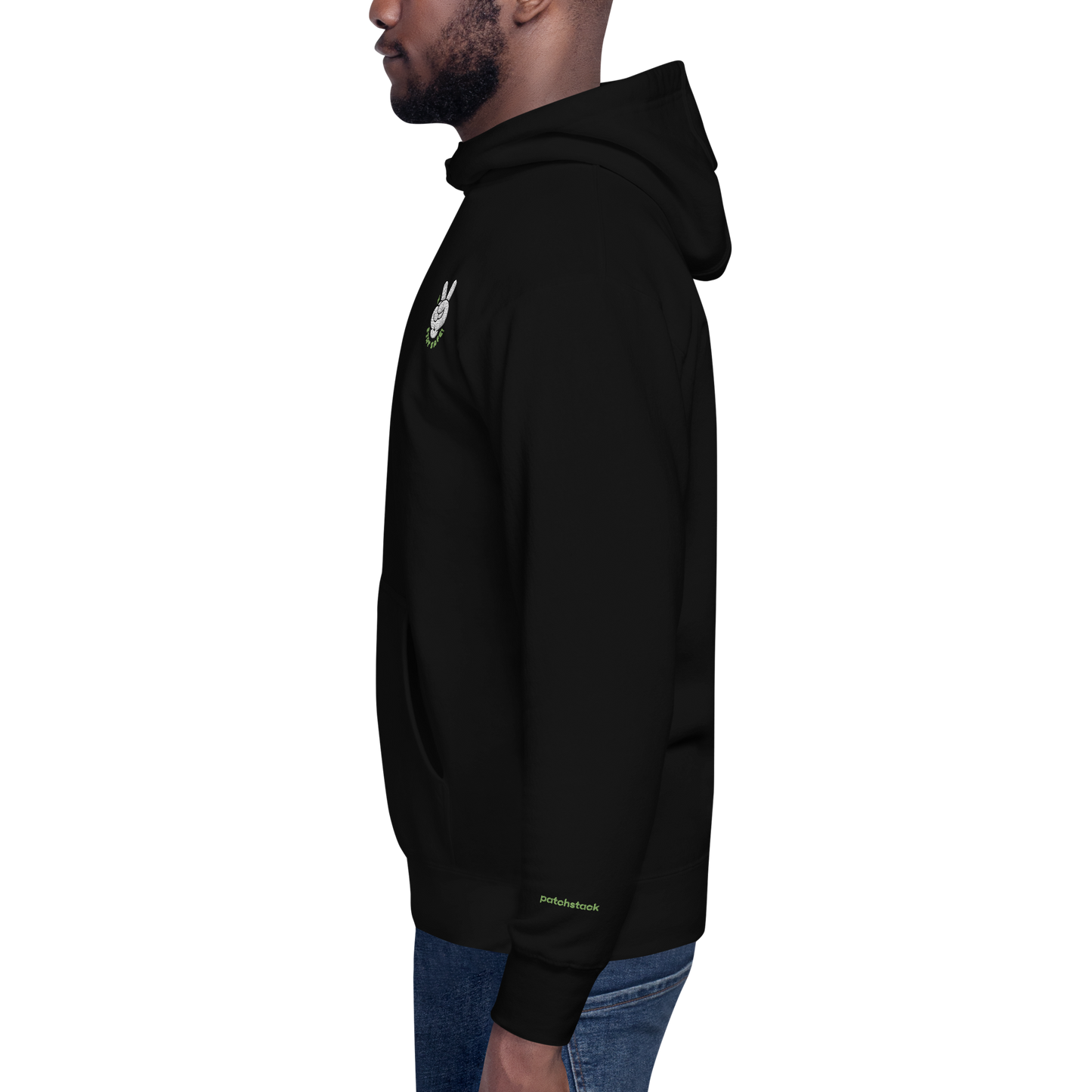 Stay Safe Embroidered Hoodie
